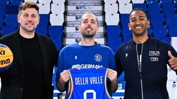 Amedeo Della Valle torna in Nazionale... Ma con il 3x3 per inseguire il sogno Los Angeles 2028