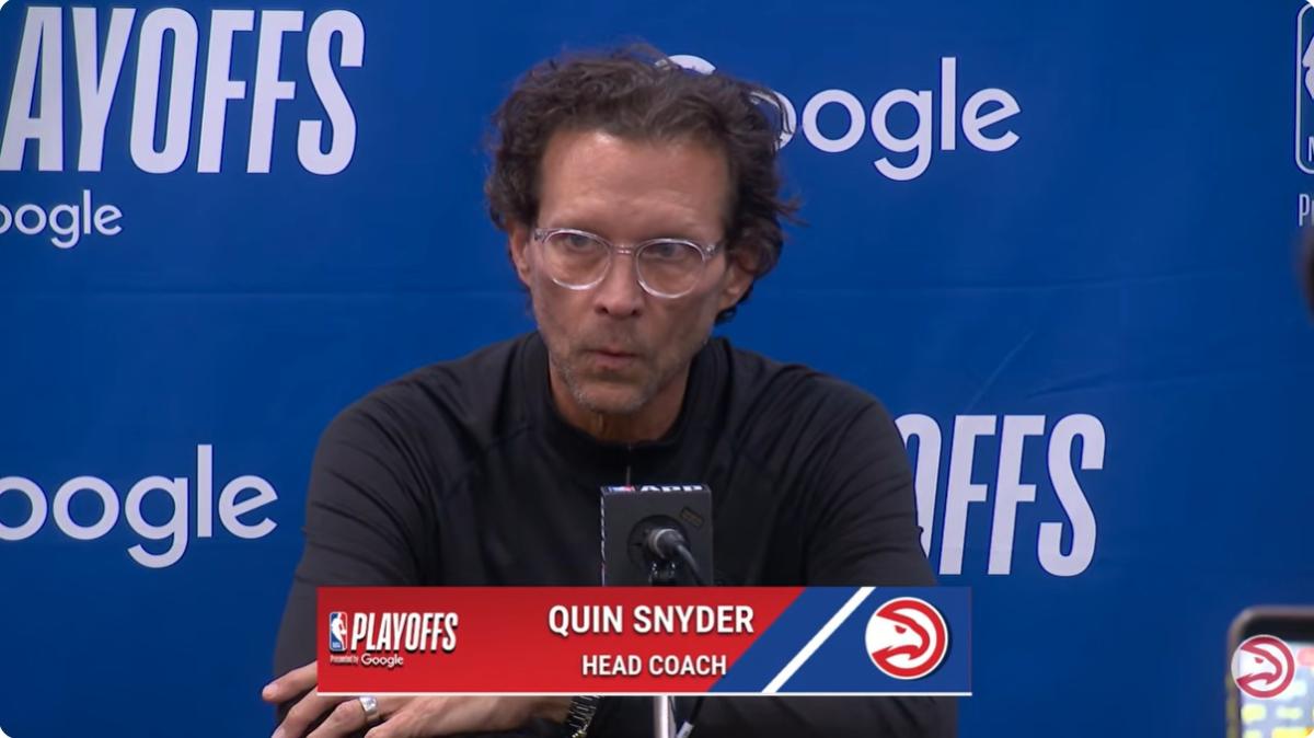 Quin Snyder loda la solidità mentale degli Hawks nella bolgia del Madison