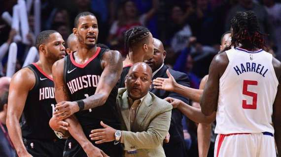NBA - Caos spogliatoio a Los Angeles: due Rockets sospesi per due partite