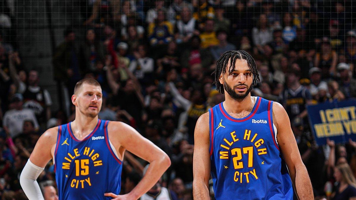 Jokic domina a rimbalzo, Denver avanza contro i Warriors in emergenza