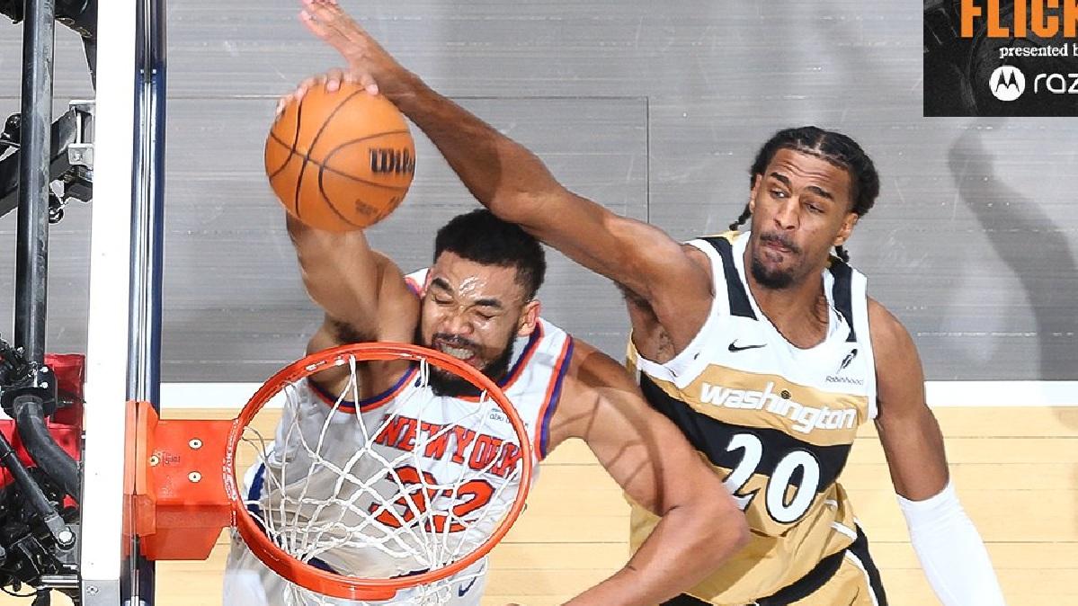  Knicks padroni a Washington: Wizards travolti in casa