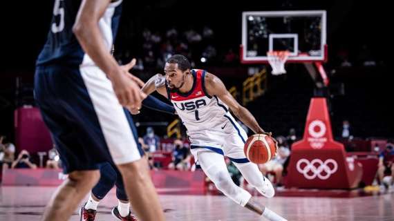 Team USA, Kevin Durant infortunato e salta i primi giorni di preparazione