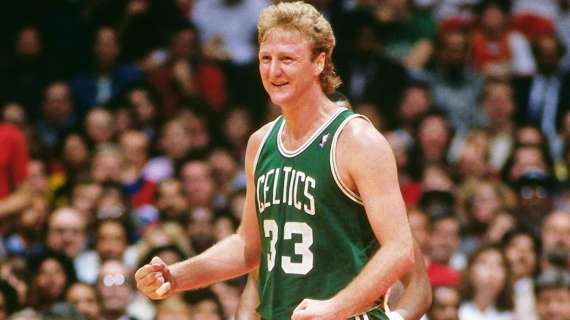 NBA - Celtics: Larry Brid tre volte consecutive MVP