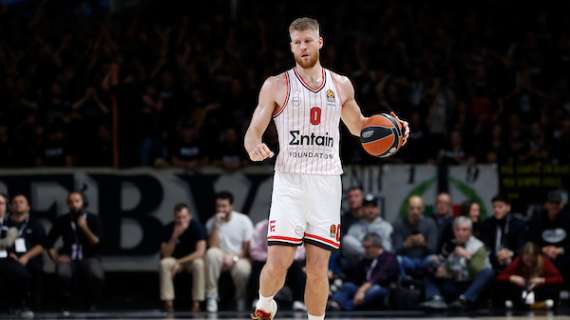 EL - Olympiacos verso la Virtus Bologna: Walkup out, la situazione infortuni