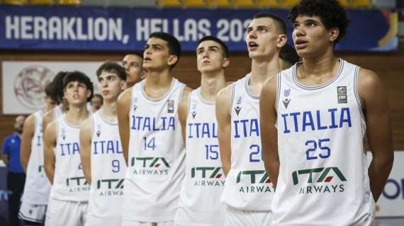 Europeo Under 16M - Battuta Israele, l'Italia chiude al quinto posto