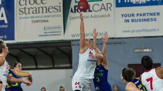 A2 Femminile - L'Autosped Castelnuovo Scrivia chiude l'andata contro Sarcedo