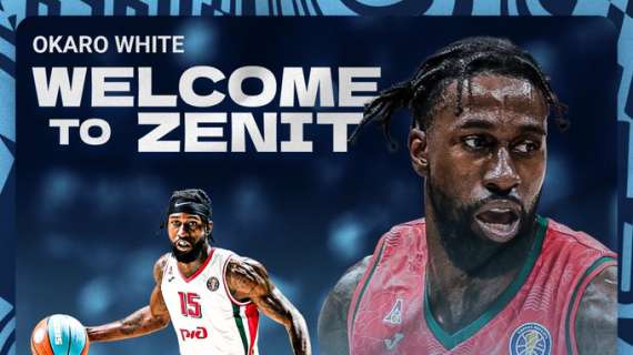 VTB - Okaro White torna in Russia: va allo Zenit, saluta Omari Spellman