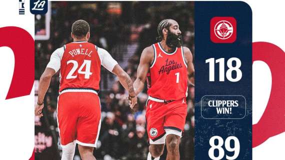 NBA - I Clippers travolgono i Trailblazers al Moda Center