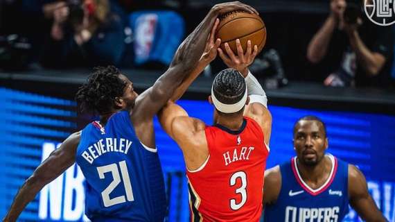 NBA - I Clippers non perdono colpi con dei Pelicans indeboliti