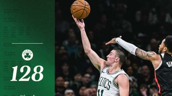 NBA - Celtics, contro la coppia White-Pritchard i Blazers rimangono schiacciati