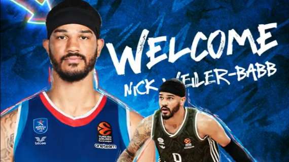 UFFICIALE EL - Nick Weiler-Babb nuovo giocatore dell'Anadolu Efes