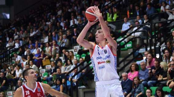 LBA - Nutribullet Treviso, il primo canestro di Alvise Sarto in serie A