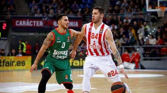 EuroLeague - La Stella Rossa si prende anche lo scalpo del Baskonia