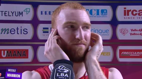 LBA - Nico Mannion: "NBA? Credo di poterci giocare. A Varese la fiducia di poter sbagliare"