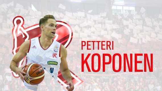 UFFICIALE LBA - Petteri Koponen nuovo giocatore della Reggiana