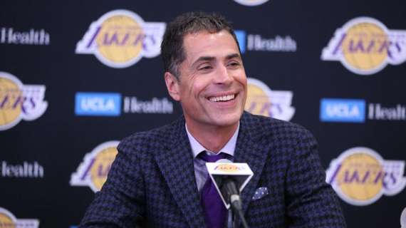 NBA - Lakers, parla Rob Pelinka: "l'unico obiettivo è il titolo"