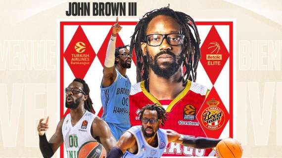 UFFICIALE EL - John Brown III firma un triennale con l'AS Monaco Basket