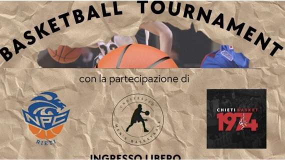 Serie B - NPC Rieti al Torneo di Viterbo con Chieti 1974 e College USA