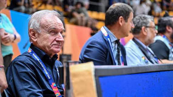 Gianni Petrucci: «Il bronzo della femminile deve essere stimolo per Pozzecco e i suoi all'Europeo»