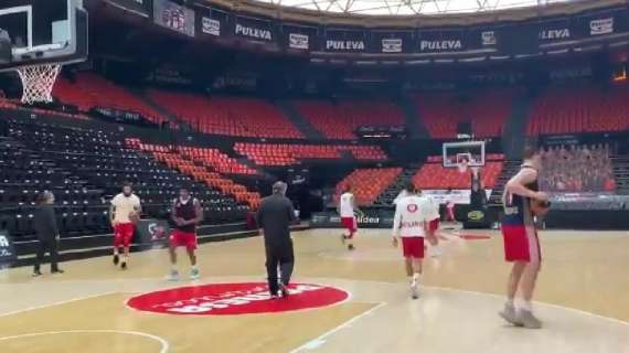 EuroLeague - L'Olimpia si allena a Valencia, avversari a Milano domani