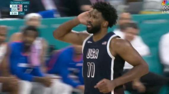 Joel Embiid fischiato in Francia: "Abituato a situazioni peggiori" | Olimpiadi 