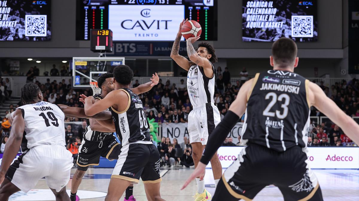 Bertram Derthona vs Aquila Trento: dove in TV, preview, diretta