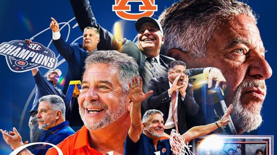 NCAA - Bruce Pearl lascia la panchina di Auburn, al suo posto il figlio Steven