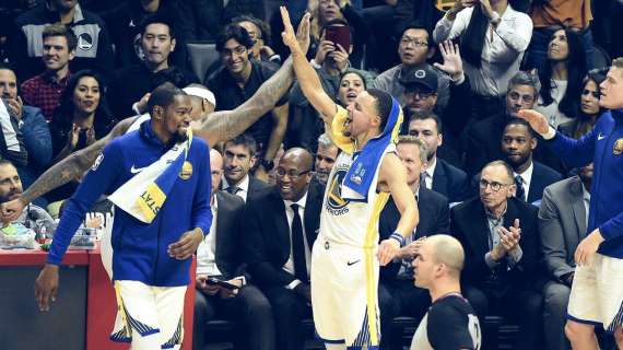 NBA - Nel ritorno di Cousins, i Warriors vincono in casa Clippers