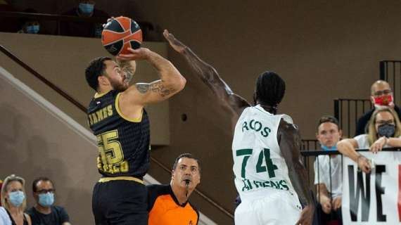 EuroLeague - Il Monaco bagna l'esordio superando il Panathinaikos