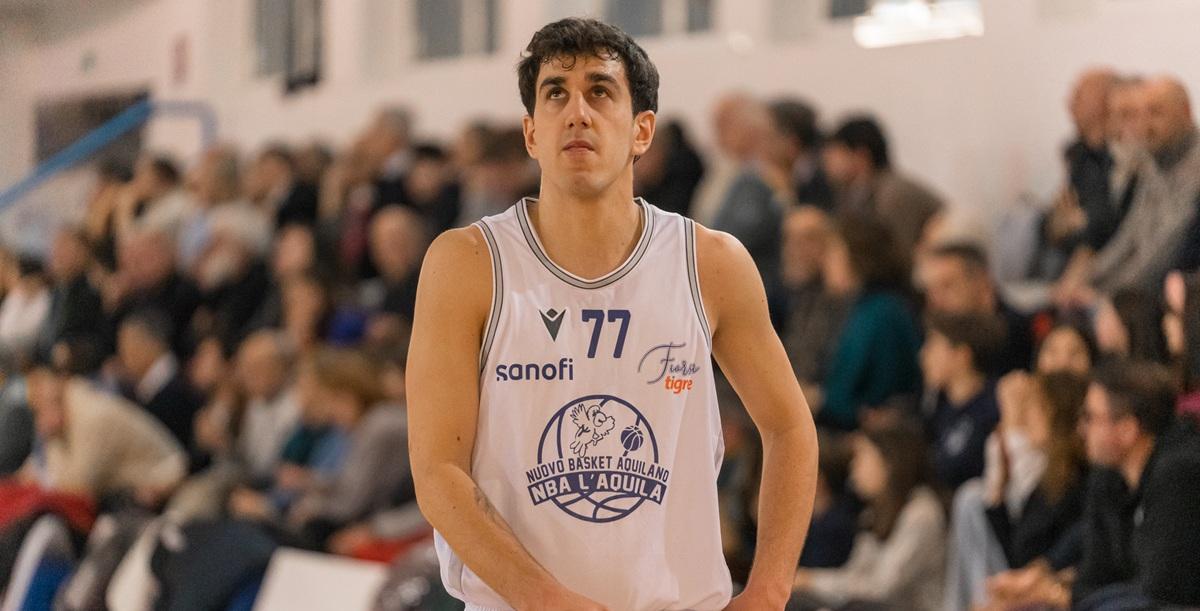 B Int - Francesco Tuccella, una conferma per il Nuovo Basket Aquilano
