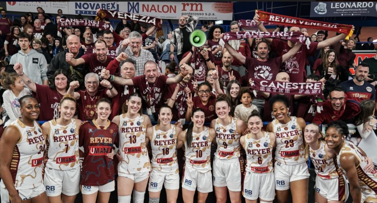 ELW: lo stemma della Serenissima, Reyer, sventola anche in Europa