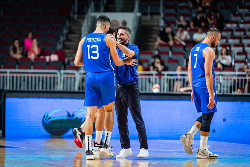 L'Italia supera l'Ucraina, Pozzecco: "Vittoria clamorosamente importante"