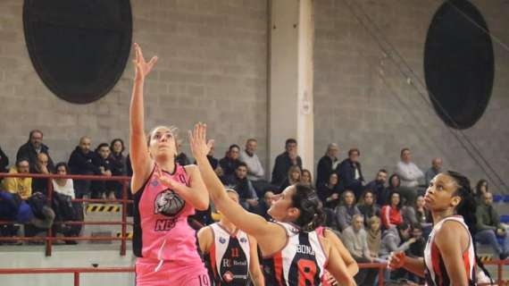 A2 Femminile - Nico Basket, altri due punti a Roma