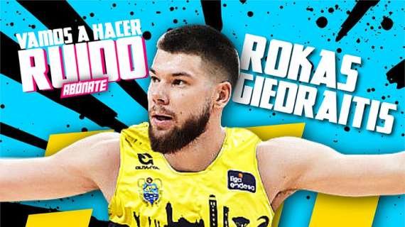 UFFICIALE BCL - Rokas Giedraitis firma con La Laguna Tenerife
