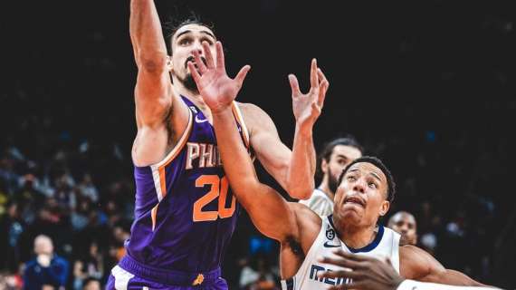 NBA - Phoenix resiste al ritorno dei Grizzlies per il rotto della cuffia