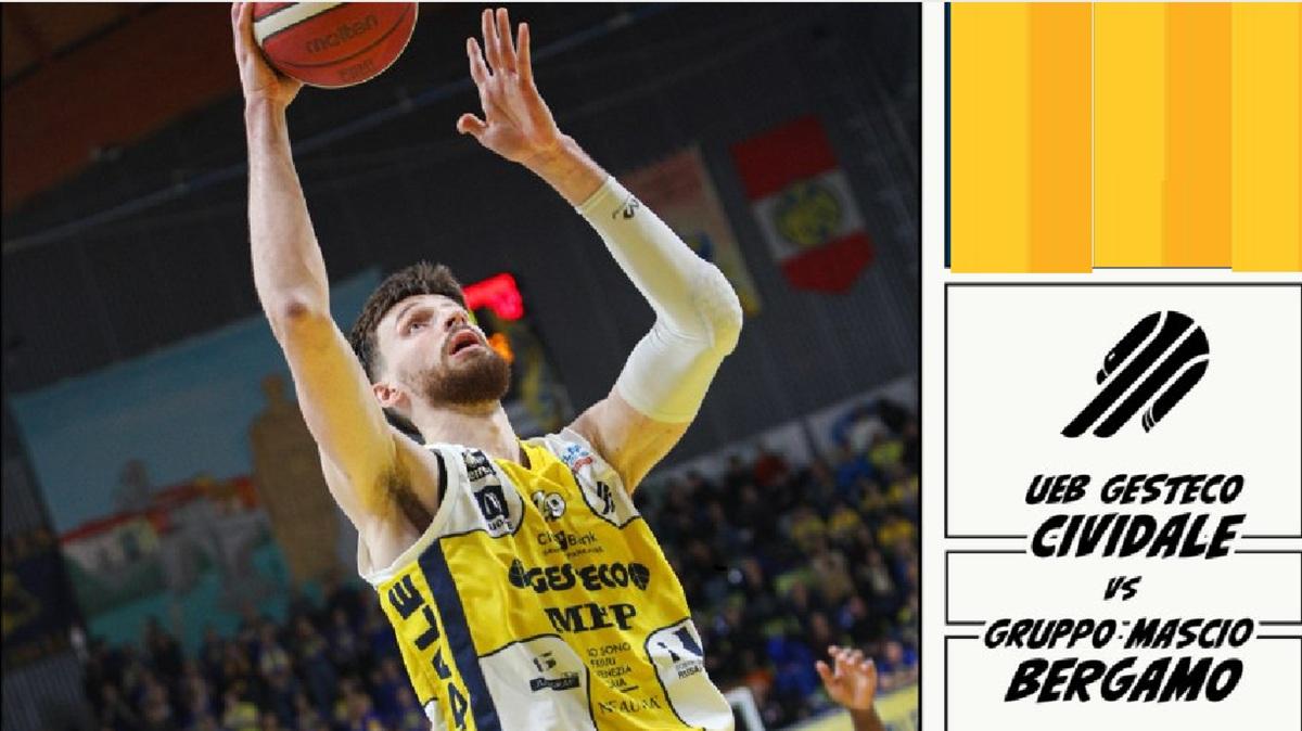 A2 - Risolve Berti: la Gesteco Cividale festeggia con la Gruppo Mascio Bergamo