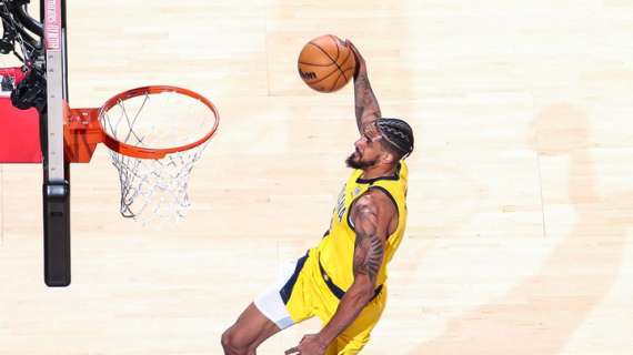 NBA Video - Clamorosa schiacciata di Obi Toppin in gara 2 tra Knicks e Pacers
