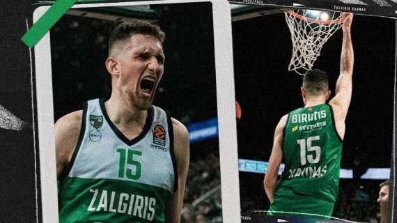 MERCATO EL - Zalgiris Kaunas alla conferma di Laurynas Birutis
