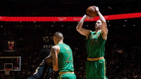 NBA - I Celtics si regalano la festa di Natale a Toronto