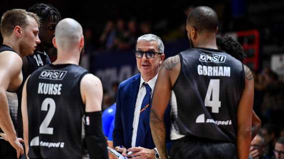 LBA - Derthona al recupero con la Virtus, De Raffaele: "Avversaria che deve portare grandi stimoli"