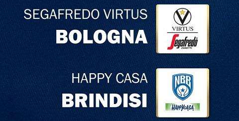 Lega A - Virtus Bologna, dimenticare le discoteche e lottare contro l'arrembante Brindisi