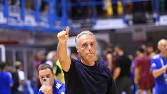 Brindisi, Bucchi: «Questa attitudine, generosità e spirito di sacrificio deve essere il nostro marchio di fabbrica»