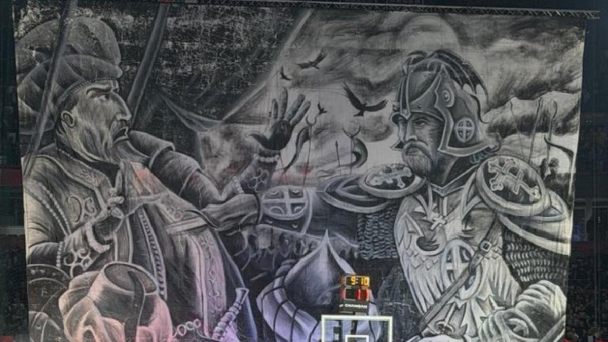 Caso Partizan-Fenerbahce, una coreografia fa infuriare i turchi