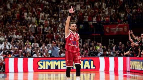 MERCATO LBA - Stefano Tonut e Olimpia Milano, in arrivo il rinnovo del contratto