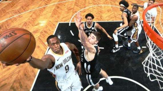 NBA - Rondo prende per mano i Pelicans: Nets ko dopo due overtimes