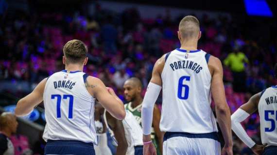 NBA - Mavs - Wizards: Luka Doncic sta già facendo spettacolo