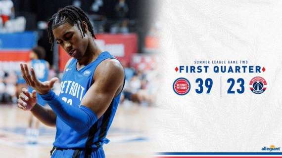 NBA - Summer League, infortunio per il #5 Jaden Ivey dei Detroit Pistons