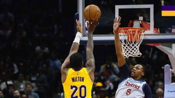 NBA - Divertente passerella per i Lakers a Washington