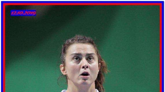 Valentina Fabbri in lunetta