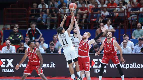 LIVE LBA - Con la sorpresa Taylor la Virtus Bologna espugna il Forum dell'Olimpia